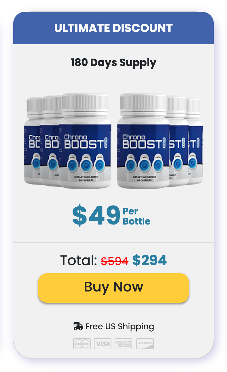 ChronoBoost Pro - 6 Bottles